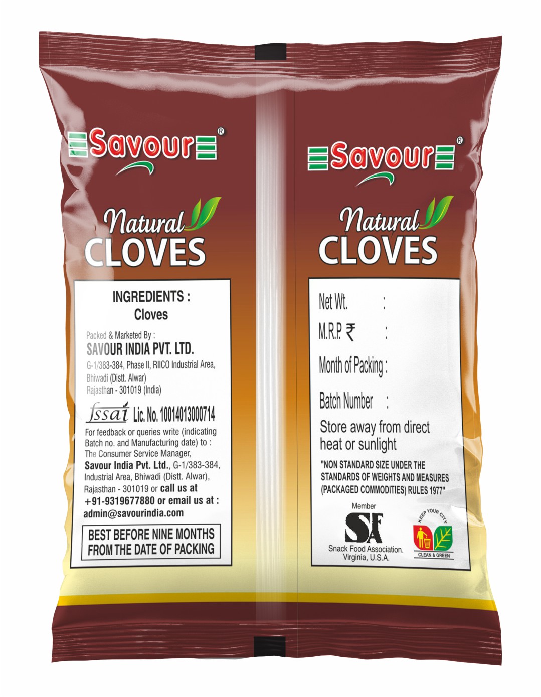 Savour Spice Valley Clove